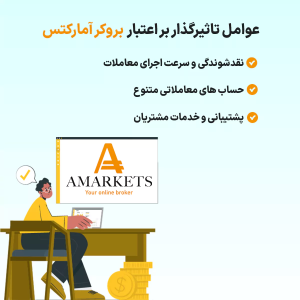 آیا بروکر آمارکتس برای معاملات مالی شما قابل اعتماد است؟