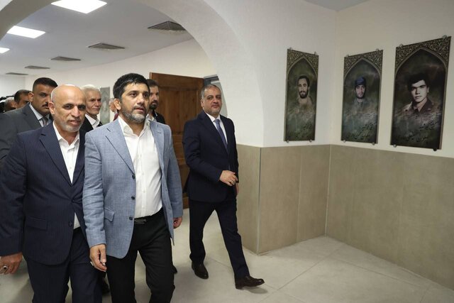 حضور جوانان و ورزشکاران عراقی در فدراسیون کشتی