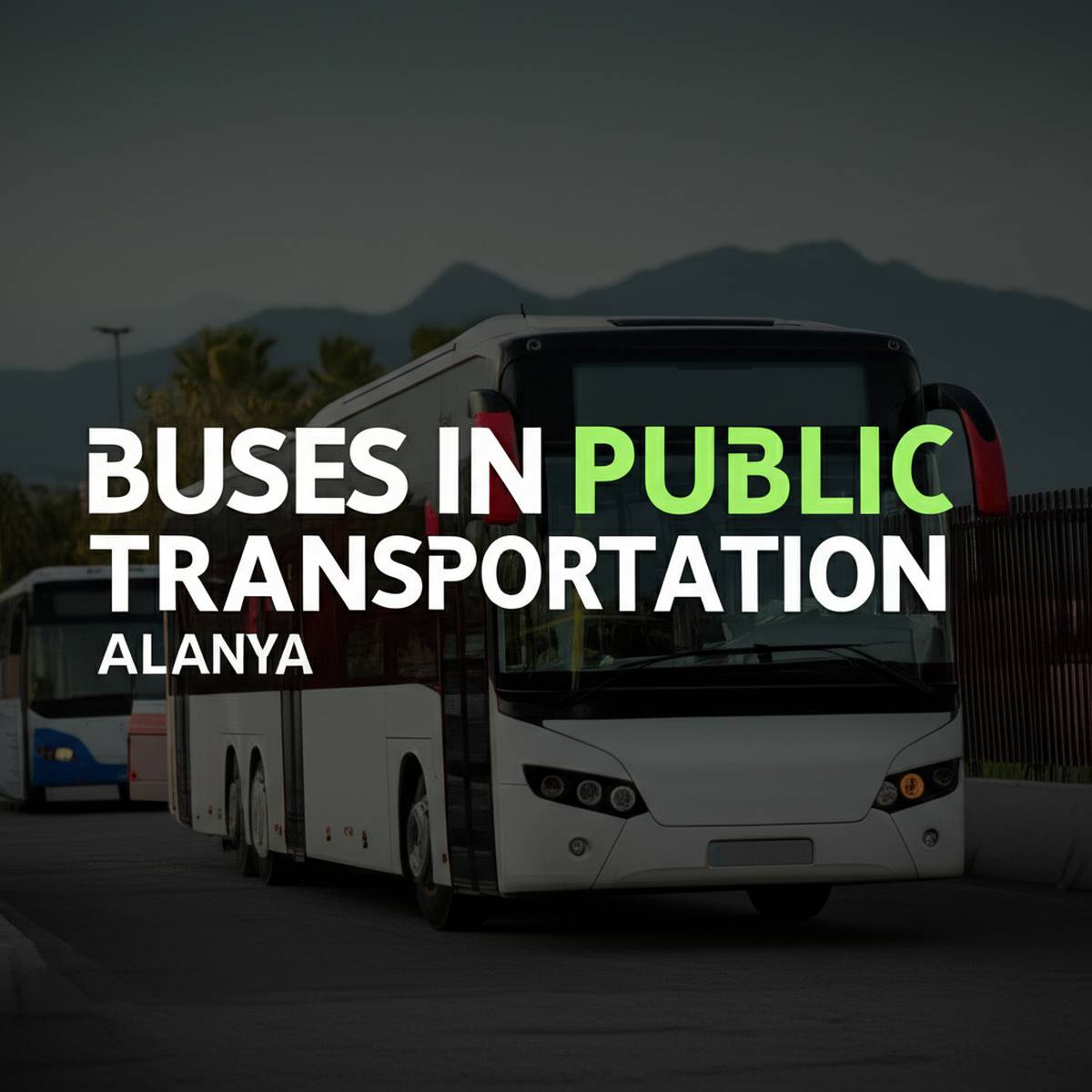 اتوبوس ها در حمل و نقل عمومی در آلانیا