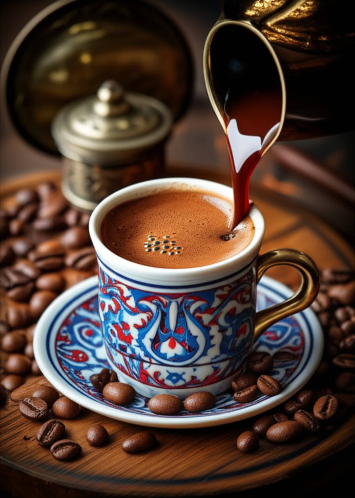 قهوه ترکی در Mandabatmaz