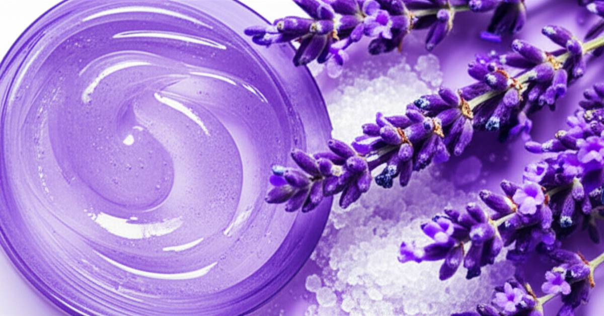 ژل اسکراب شکری بدن لوندر دیپ سنس سی گل - لایه بردار عمیق