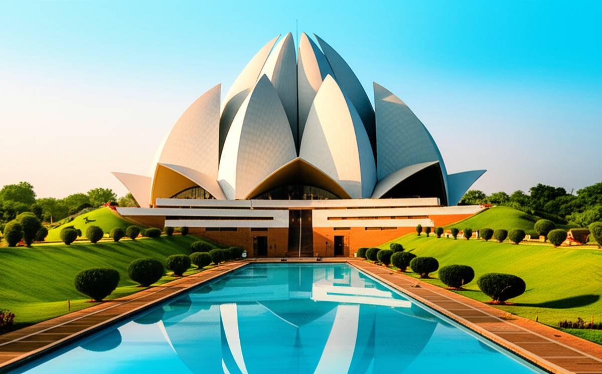 عبادتگاه نیلوفر (Lotus Temple) | شگفتی معماری و راهنمای کامل بازدید