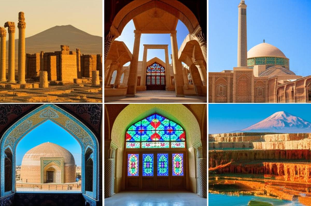 عجایب ایران - جاهای دیدنی شگفت انگیز و طبیعت بی نظیر