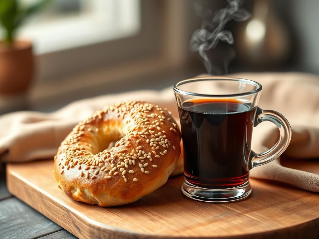 سیمیت و چای | لذیذترین صبحانه سنتی ترکیه