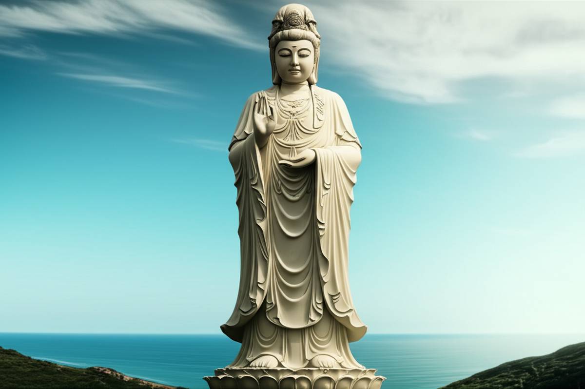 مجسمه گوان یین چین | آشنایی با بزرگترین تندیس الهه رحمت
