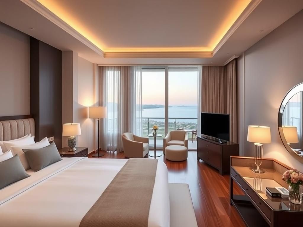 اتاق و اقامتگاه هتل کالیستا لاکچری ریزورت آنتالیا