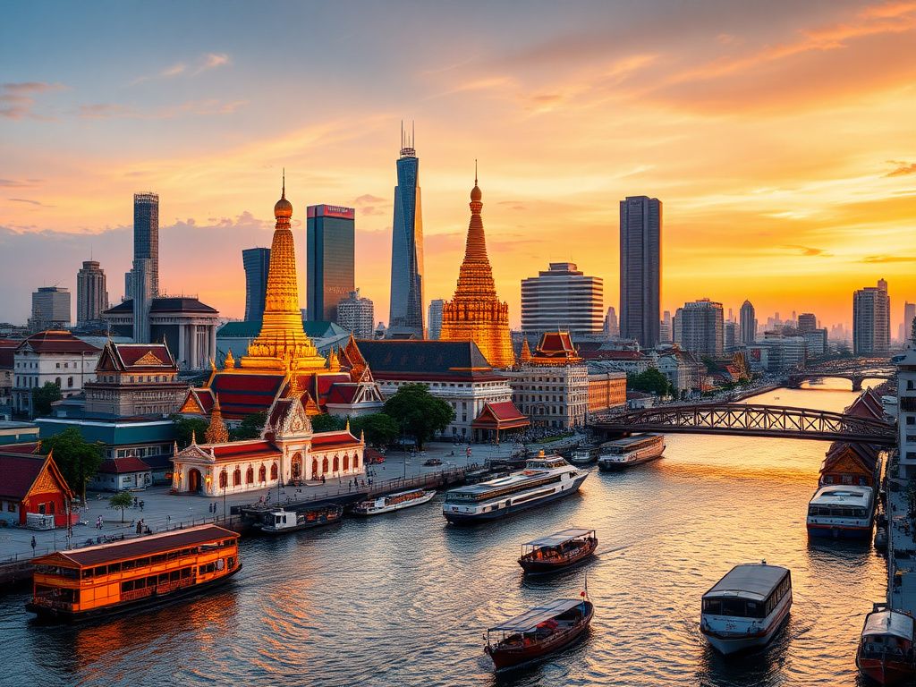 بانکوک: پربازدیدترین شهر جهان (۲۲ میلیون گردشگر)