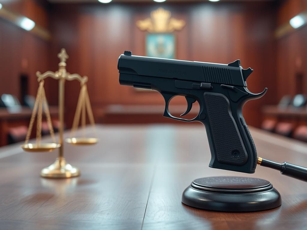 حکم تهدید با سلاح گرم | مجازات قانونی و راهنمای جامع