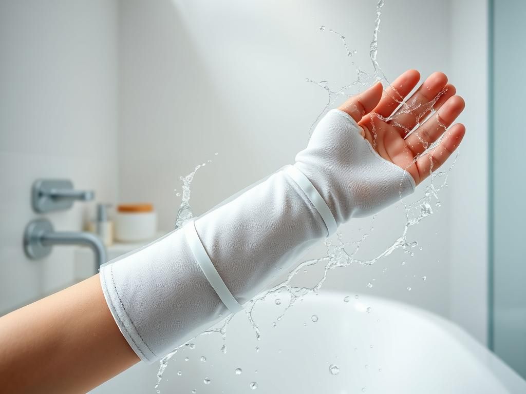 محافظ باند گچی و پانسمان در استحمام | نقد و بررسی پاس باند