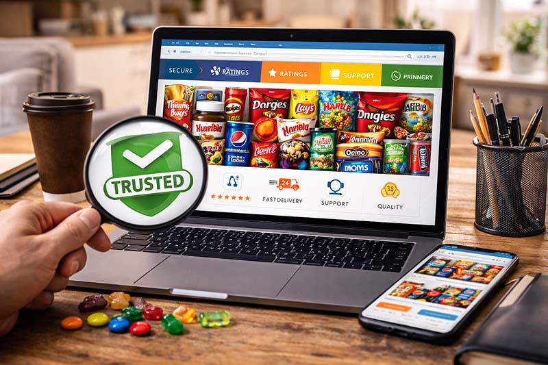 مواد غذایی سایتهای معتبر خرید خوراکی خارجی چه ویژگیهایی دارند؟