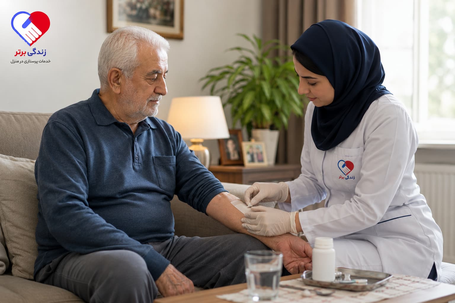 سالمند | توانبخشی مراقبت از سالمند بعد از عمل جراحی در منزل