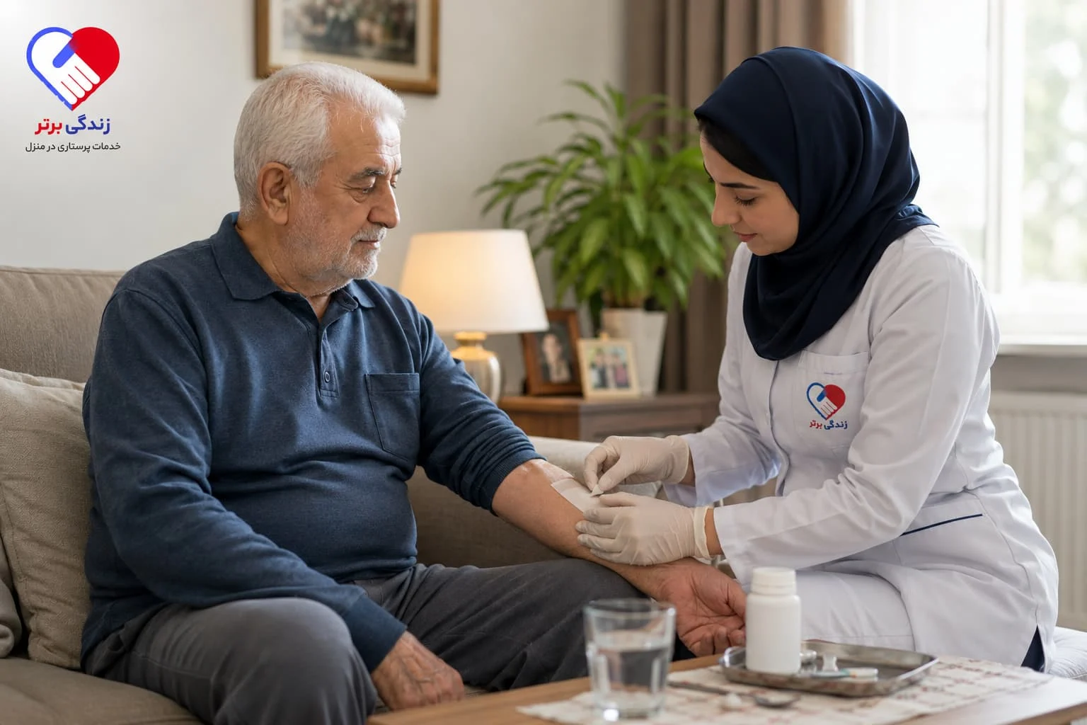 سالمند | توانبخشی مراقبت از سالمند بعد از عمل جراحی در منزل