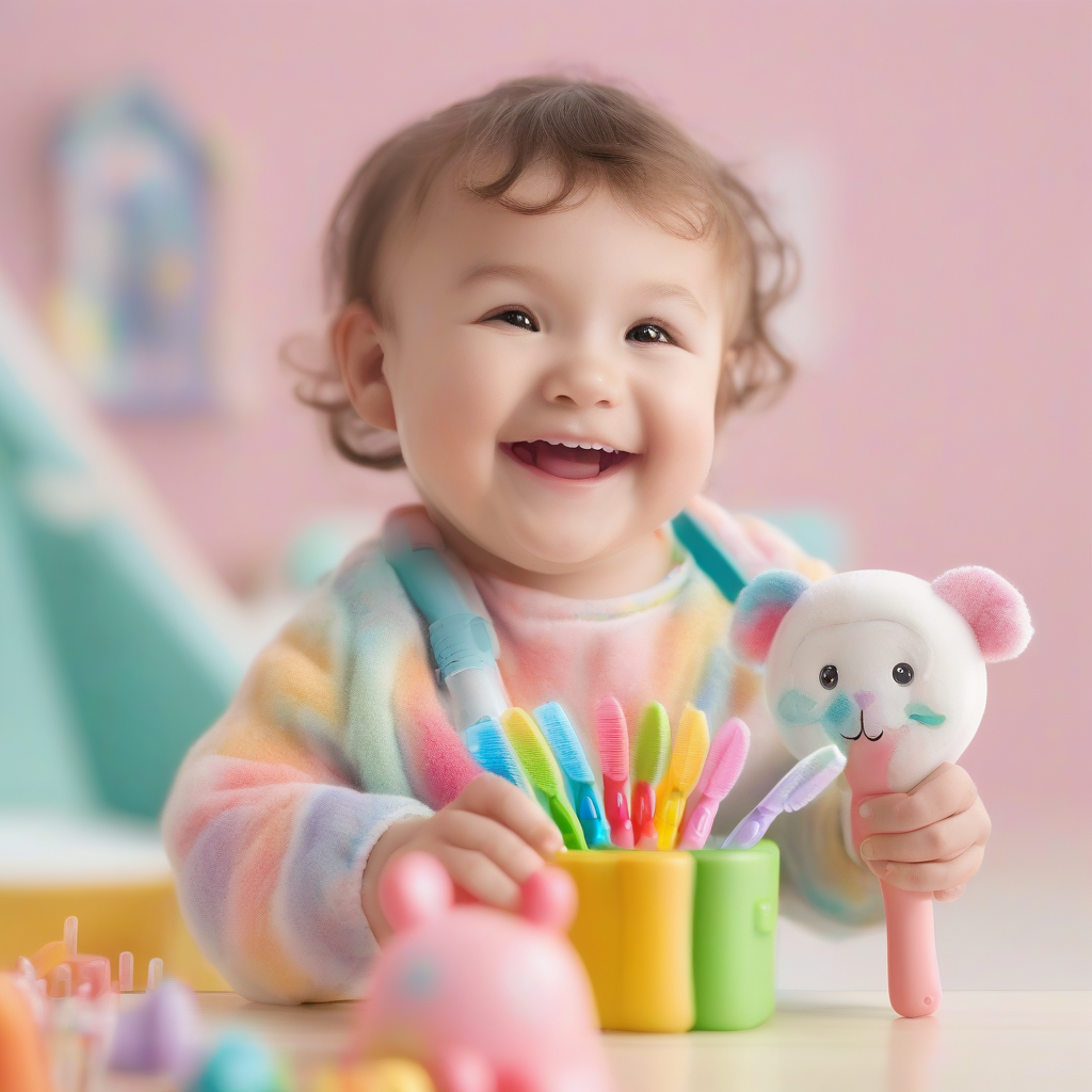 داروخانه نقد و بررسی مسواک کودک کد 489 بیبی لند